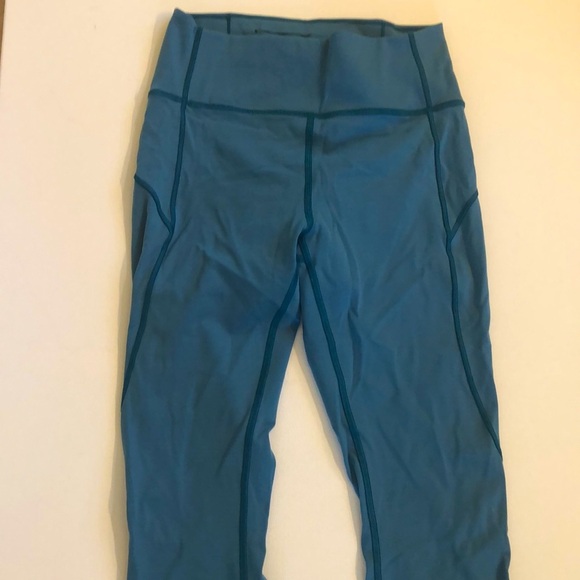 NWOT Lululemon Teal leggings - Picture 6 of 12